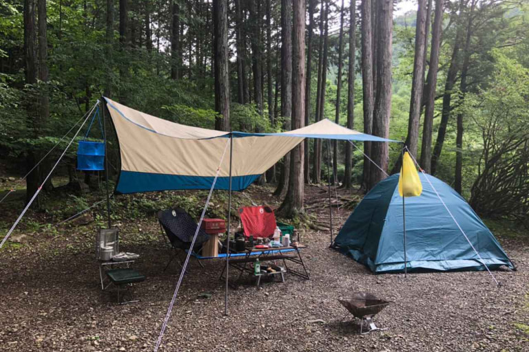 1. 奥多摩湖畔キャンプ場(東京都)