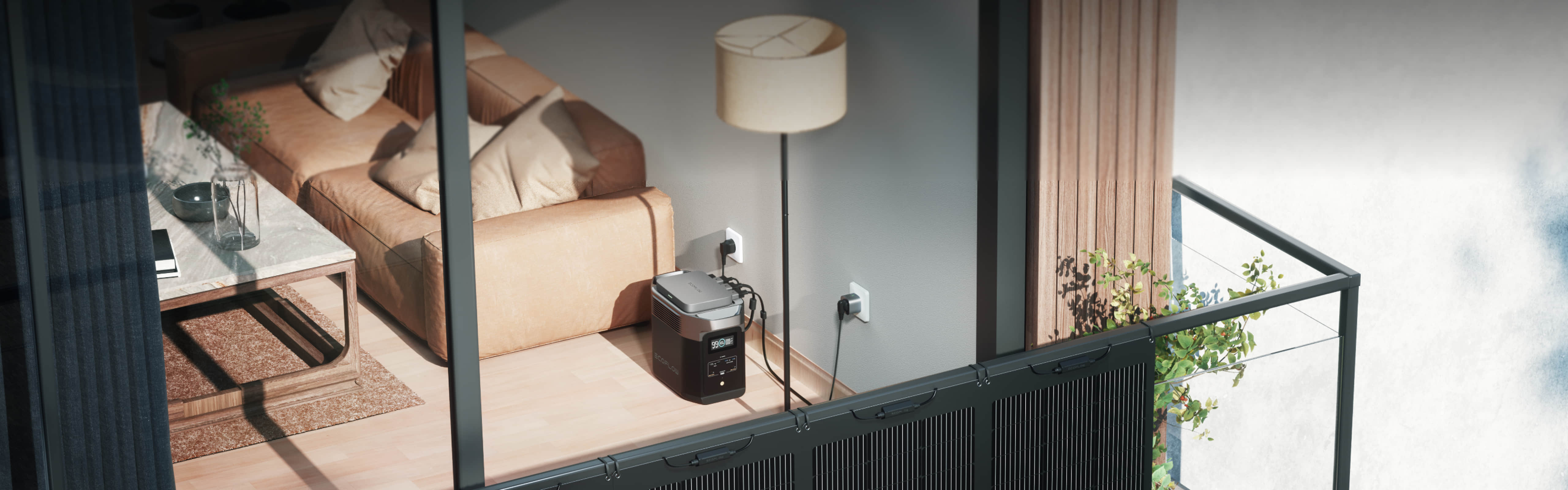 Kit solar para balcones
EcoFlow PowerStream