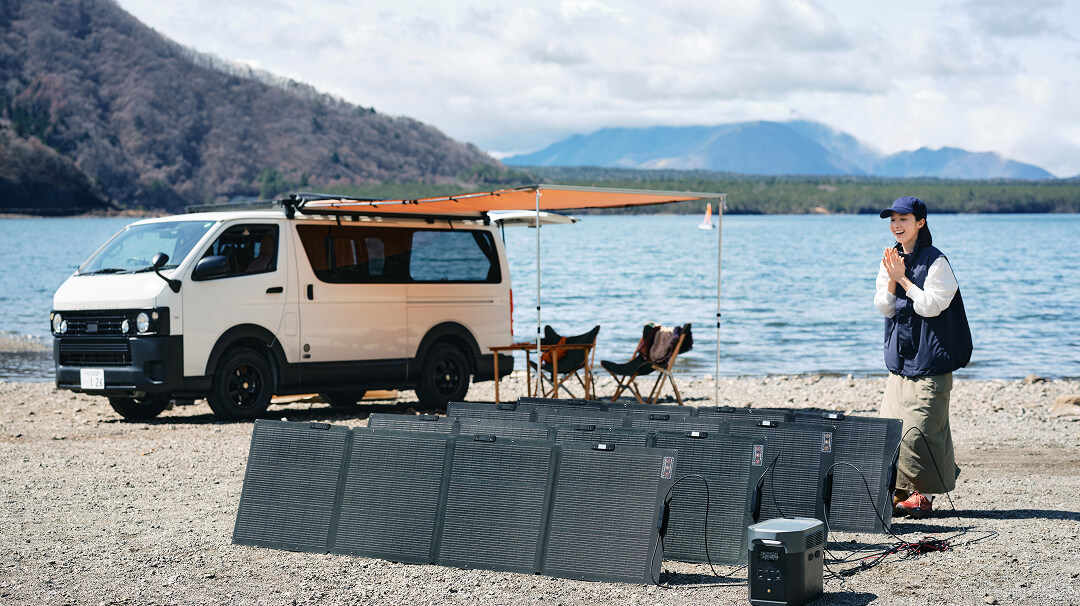高効率ソーラーパネルでプラスαの安心