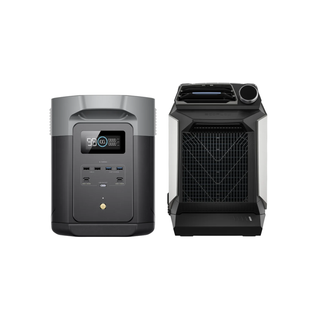 DELTA 2 Max + WAVE 2 Portable Air Conditioner