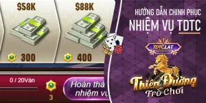 nhiệm vụ TDTC - Thiên đường trò chơi